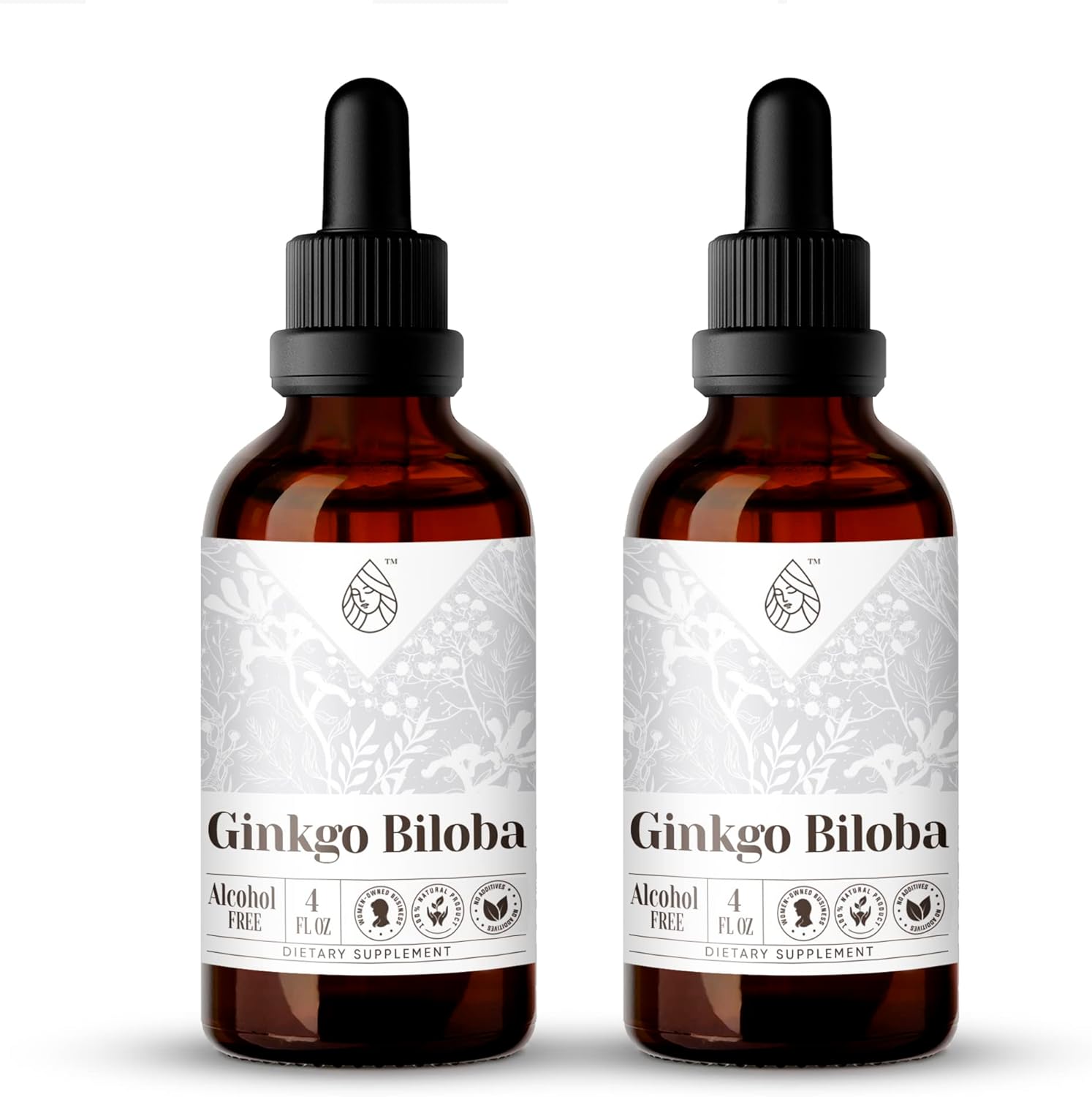 Ginkgo Biloba AlcoholFree Natural Tincture Extract, Immune