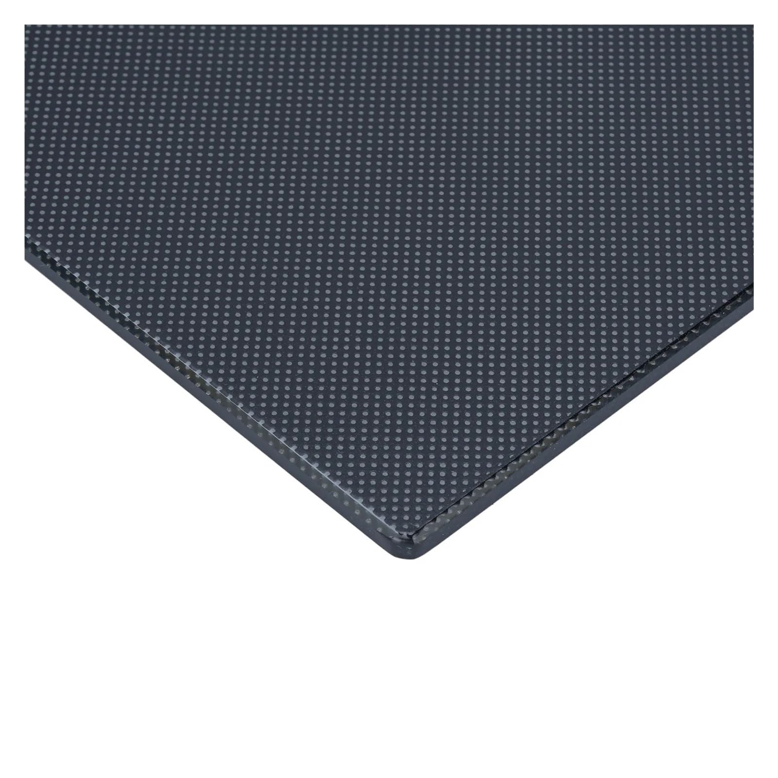 Piastra vetro carbonio temprato con base magnetica per grande 3D