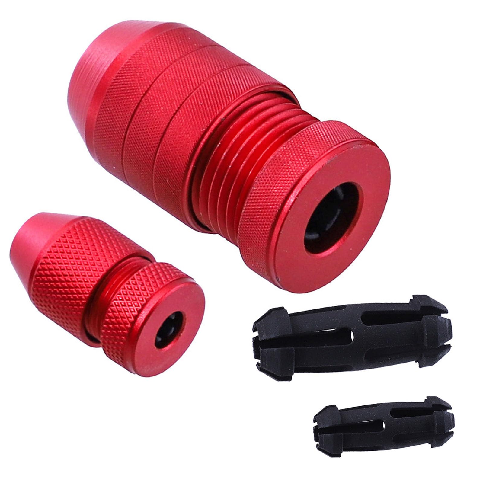 Stop Di Profondità Trapano, 2PCS Fermi Di Profondità Per Trapani Diametro Variabile 2-11mm Anelli Di Arresto Di Profondità Posizionatore Fermo In Alluminio Per Trapani Per Legno E Punte Elicoidali