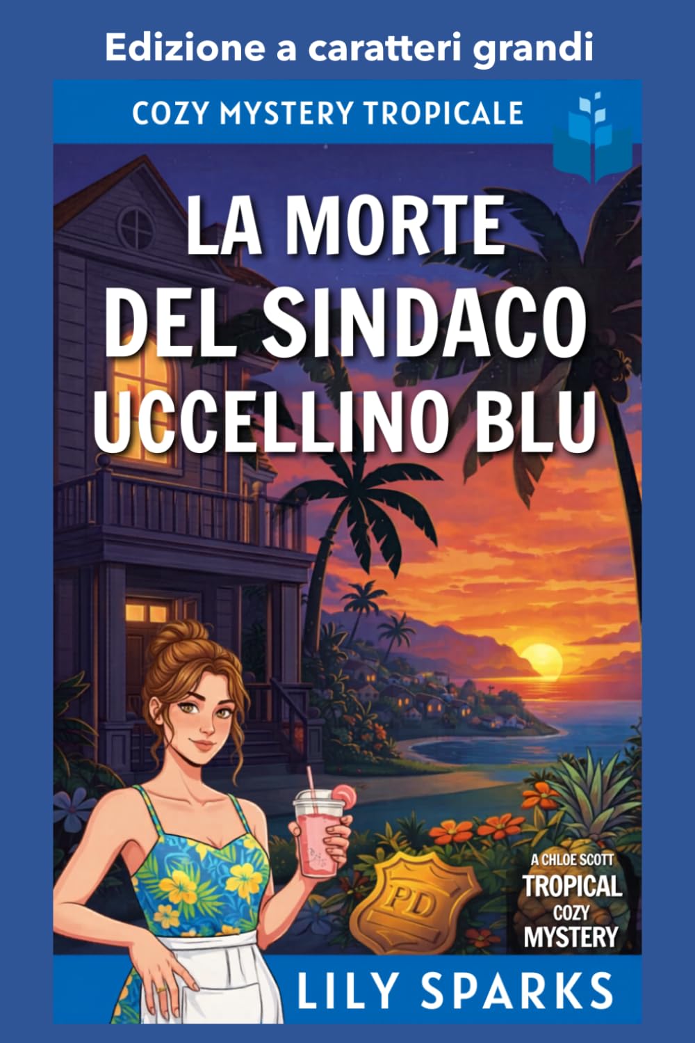La morte del sindaco Uccellino Blu: Edizione a caratteri grandi (I misteri tropicali di Chloe Scott Edizione a caratteri grandi)