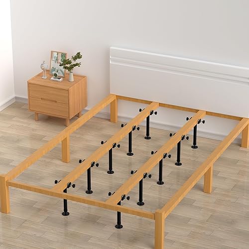 Miniatura 2 de Patas de soporte central de altura ajustable para marco de cama, listones centrales de cama, patas de soporte pesado, patas de metal extra