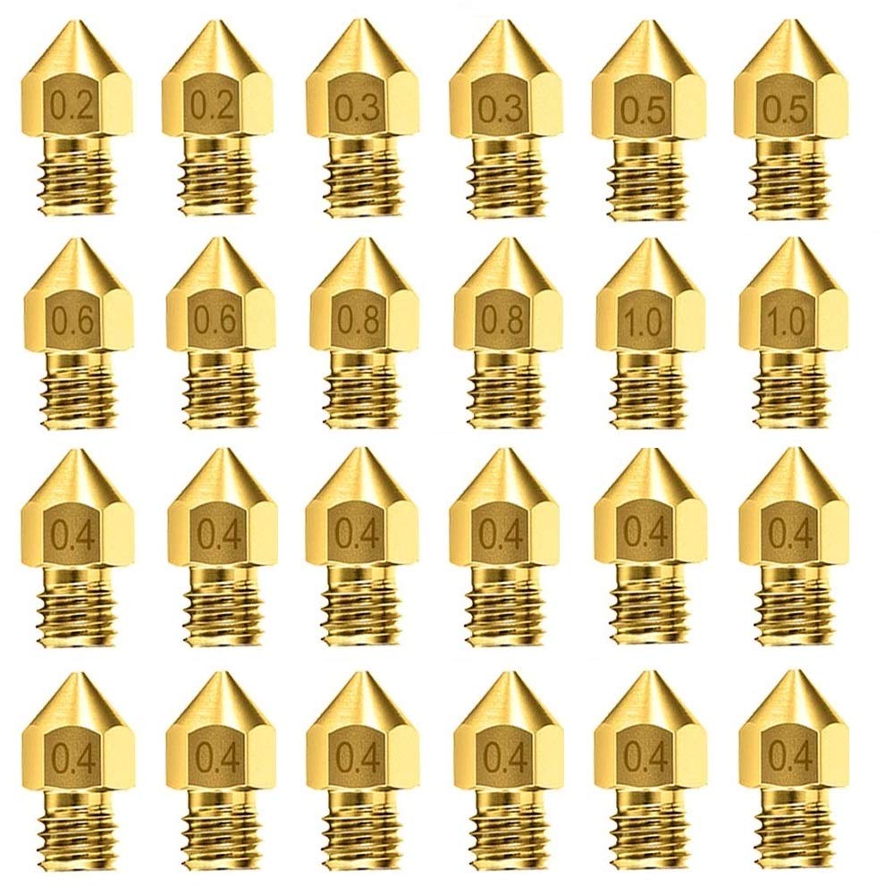 Creality Special Harden Steel Nozzle Kit Set | Compatible with 3D Printers Like Ender-3Ender 3 ProEnder-5CR-6 SECR-6 Max 3D Printer,etc (B07RPPY7VT) Amazon Price History, Amazon Price Tracker