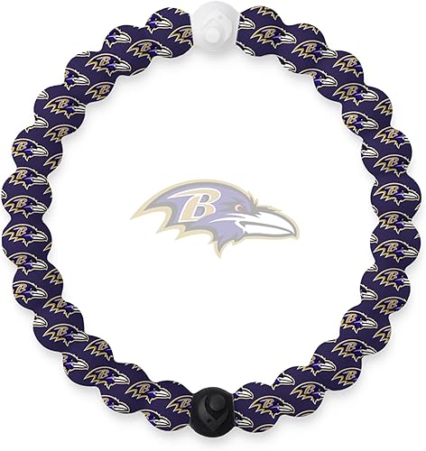 Miniatura 230 de Lokai NFL Football Collection - Pulseras de cuentas para hombres y mujeres, joyería de silicona, pulsera de moda para un ajuste cómodo