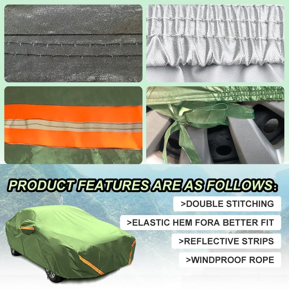 Volledige autohoes waterdicht for Audi TT/TT RS MK1 MK2 MK3 Roadster, outdoor autohoezen waterdicht ademend grote autohoes met ritssluiting, op maat gemaakte volledige autohoes stofdicht krasbestendig