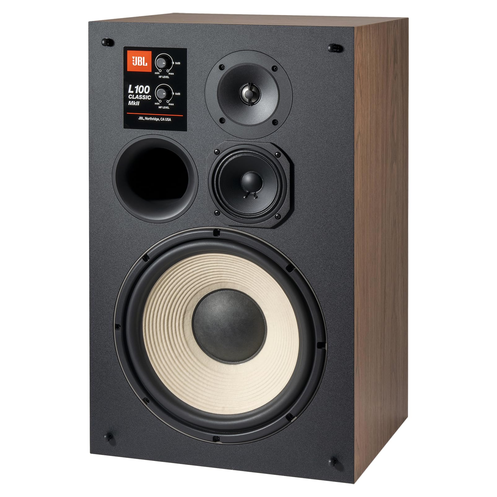 スピーカー・ウーファー JBL L100 JBL の銘機「L100」が現代に復活。最新設計の30cmウーファーを