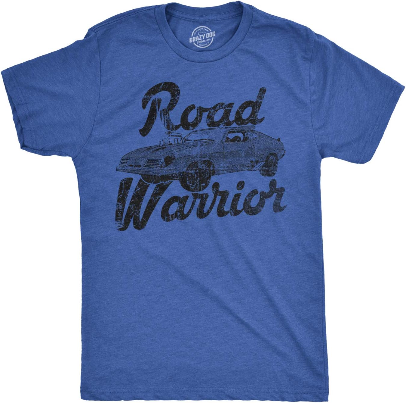 Road Warrior T Shirt Cool Vintage Movie Classic Car Racing Tee