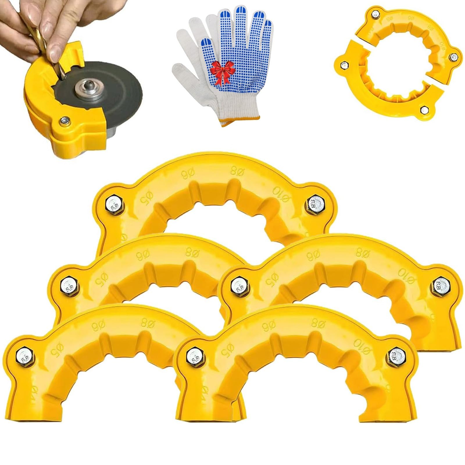 Affilatrice per punte da trapano per smerigliatrice angolare, utensile multiuso per smerigliatrice per trapano, utensile portatile per affilatura di precisione per punte da trapano, attrezzo per aff