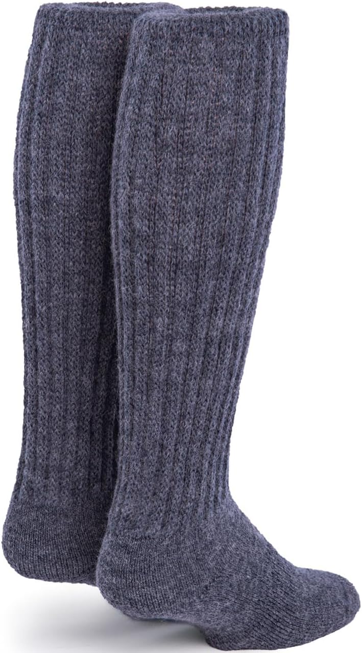 WARRIOR ALPACA SOCKS Unisex Second to None Boot Socks – Thick Alpaca Knee High & Over Knee, Wool‑Free, Warm & Hypoallergenic