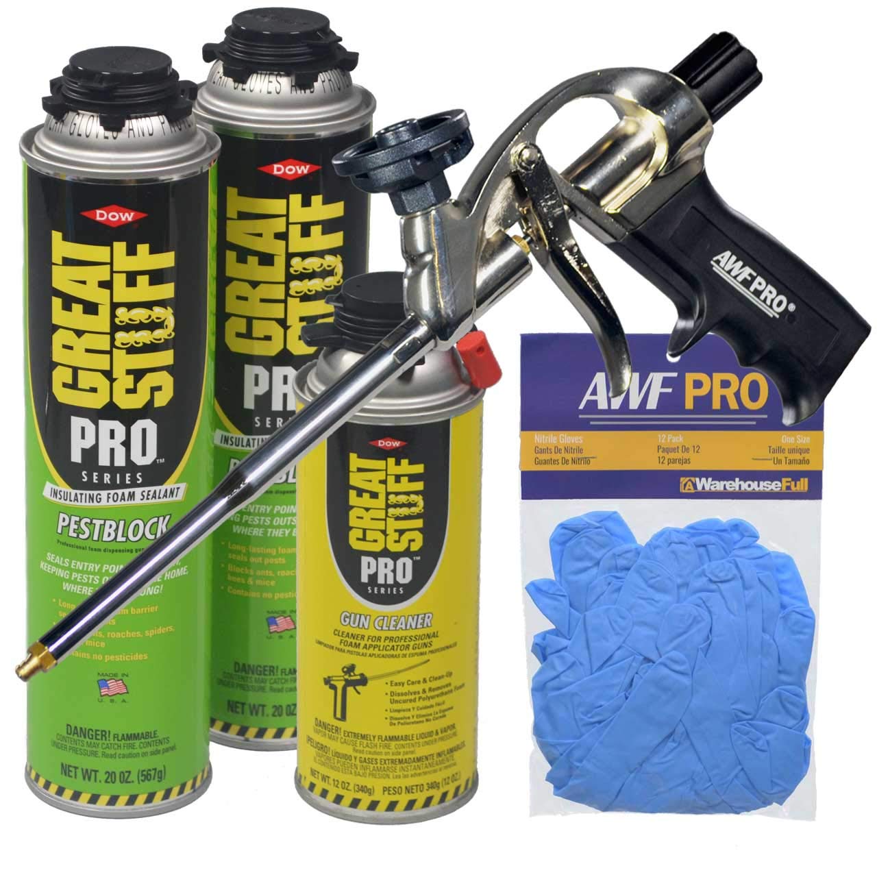 Buy Great Stuff PRO Pestblock Kit Pestblock Polyurethane Foam Sealant