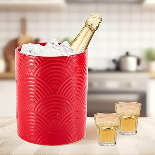 Miniatura 5 de Soporte para utensilios de cocina para decoración de cocina, vajilla de cerámica extra grande para encimera, organizador de utensilios de granja,