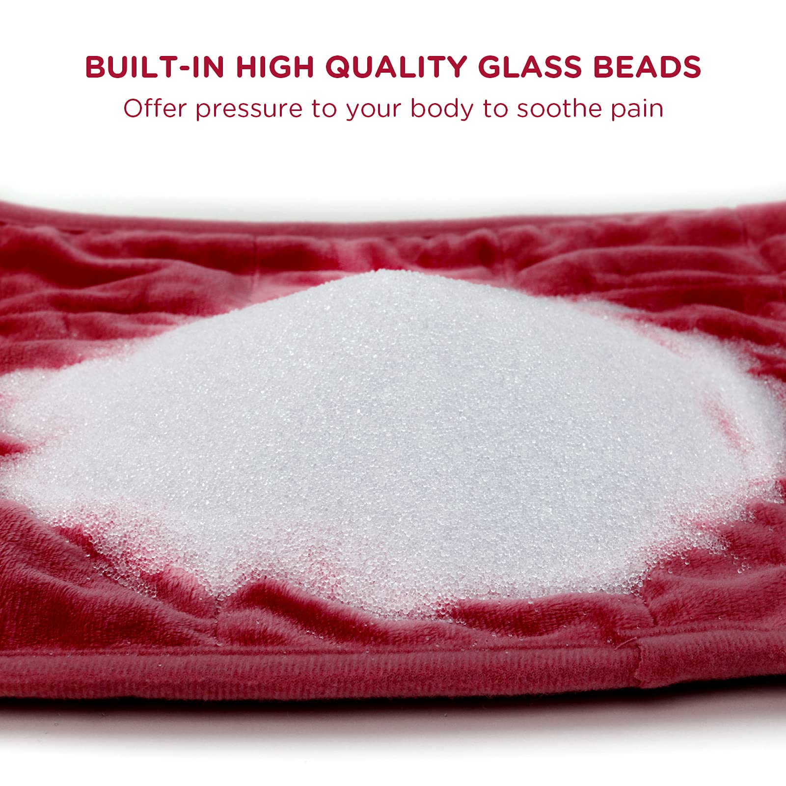 Weighted Heating Pad for Neck and Shoulders Pain Relief, Comfytemp 1