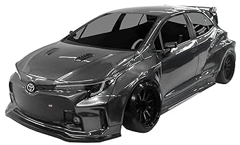 RaveDカローラ　SHIBATAカラー Amazon | Reve D GR COROLLA CUSCO 未塗装 ボディーセット DB