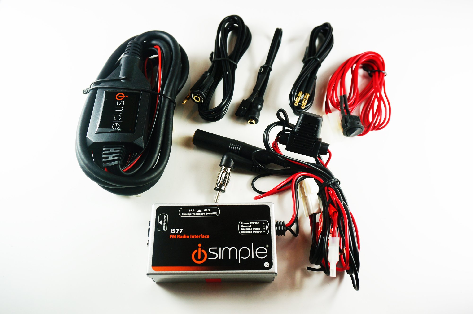 iSimple FMモジュレーター方式 TranzIt Dock・3.5mm用 IS77 Amazon | iSimple FMモジュレーター方式 TranzIt Dock・3.5mm用 IS77