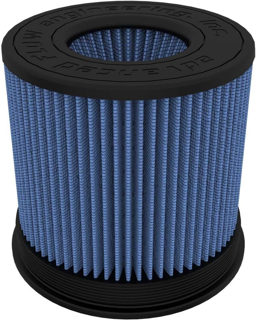 aFe POWER Momentum Intake Replacement Air Filter w/Pro 5R Oiled Media - 3.25" Inlet, 8" Tall - #24-91100