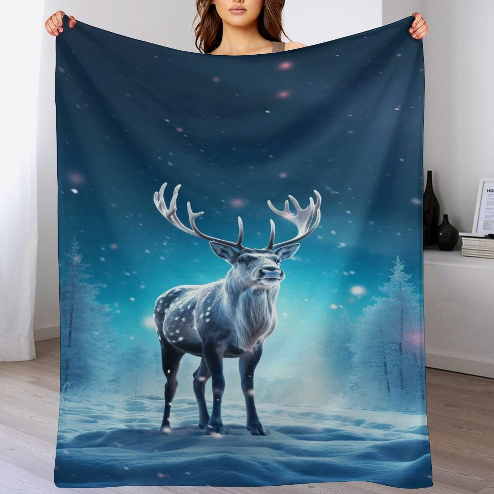 Couverture en cerf le cadeau idéal sous forme de plaid douillet