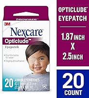Vista 9 de Nexcare Opticlude - Parches ortopédicos para los ojos, 20 unidades (paquete de 3)