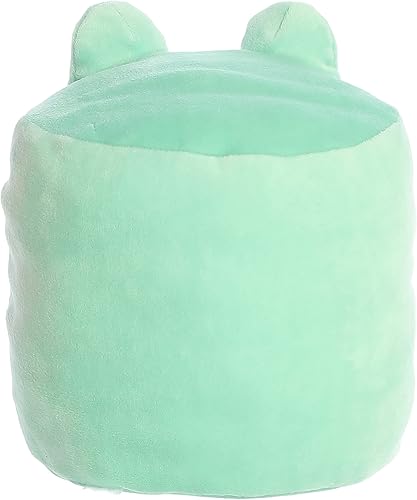 Miniatura 4 de Aurora Squeezable Mallows - Animal de peluche de rana - Ultimate Squishiness - Forma única - Verde 6 pulgadas