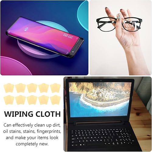 Miniatura 8 de SEWACC 20 paños de limpieza de microfibra electrónicos para gafas de ojos, superficies delicadas
