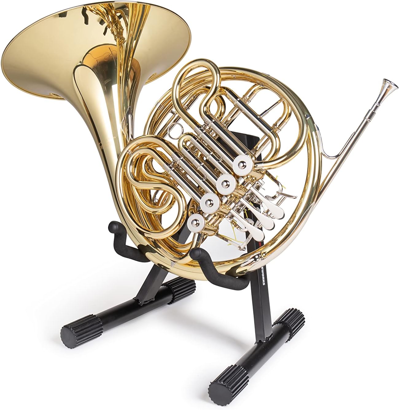 Gator Frameworks A- Frame Style Stand for Standard-Sized French Horns (GFW-BNO-FRHORN)