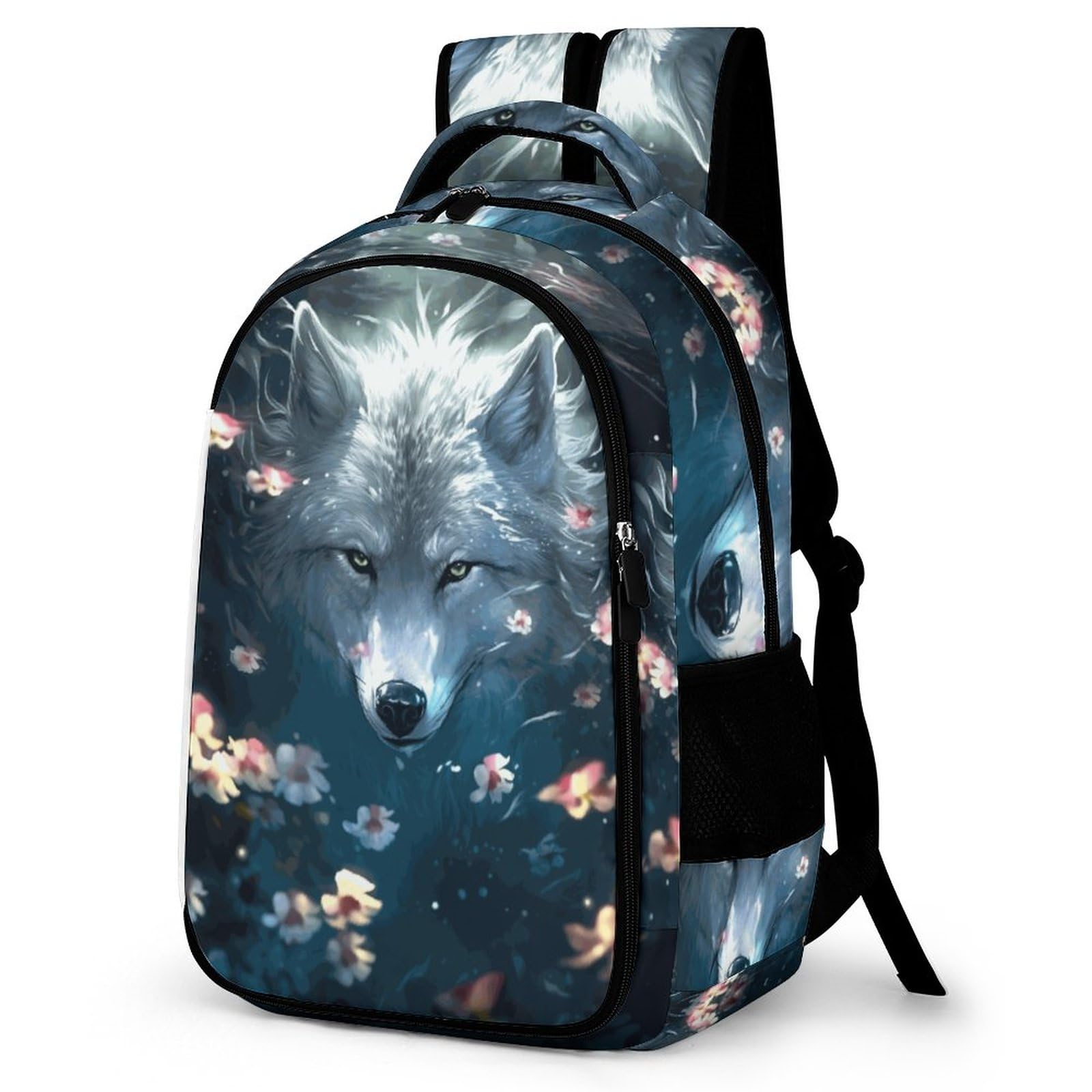 Sac À Dos Animal Lion Scolaire Garçons Adolescents Grands Sacs D'école Crack Print Filles CArtables Enfants Sacs À Dos Impression Sacs D'école Pour 8-15 Ans