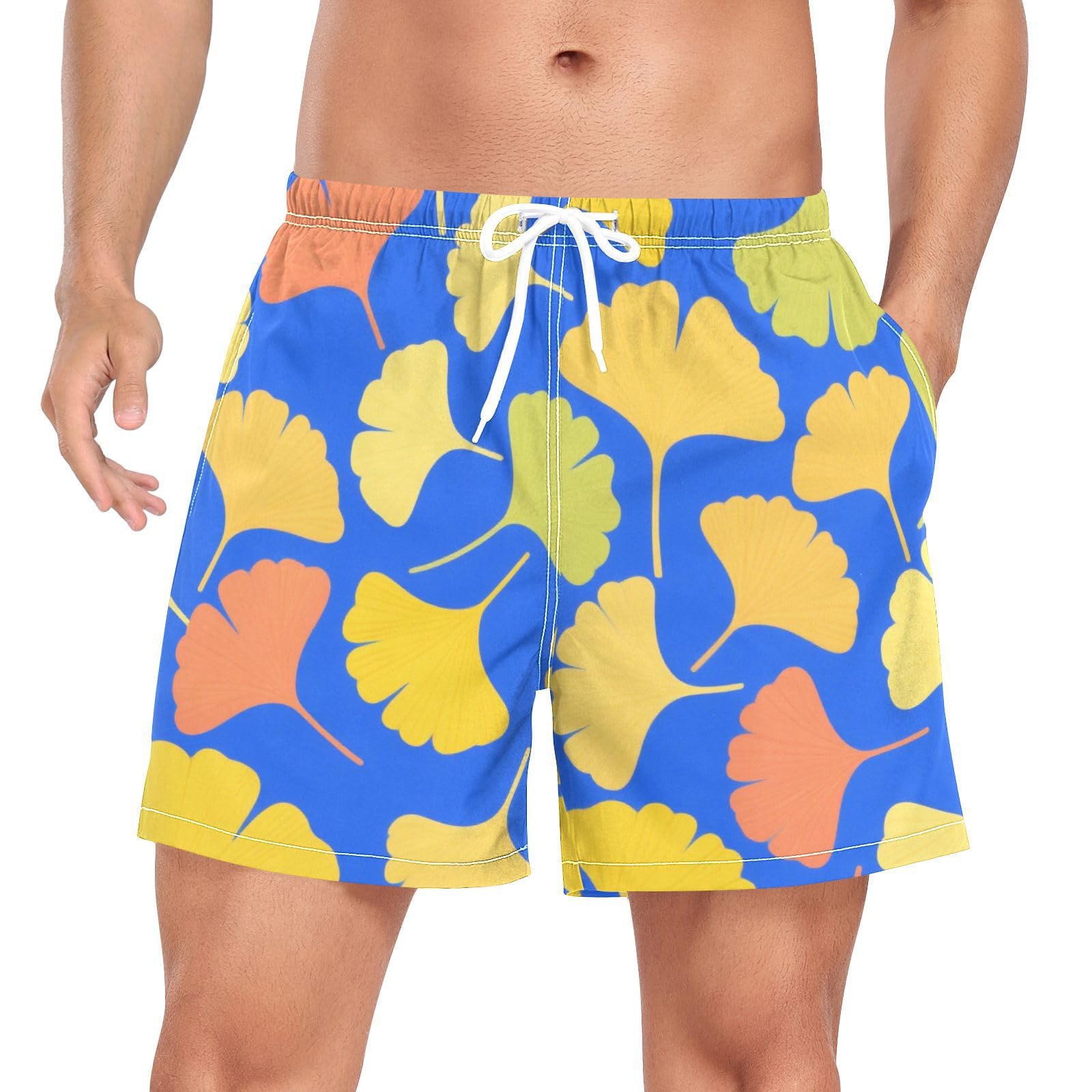 Bañador con hojas de ginkgo de secado rápido para verano 8