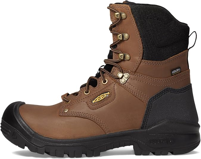 KEEN Utility Men's Independence 8 Composite Toe Waterproof 600G Insulated Work Boots