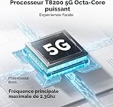 DOOGEE Note59 Pro 5G Smartphone, Android 16 Téléphone Portable, 6,75" 120Hz, 32Go+256 Go/2 to, 6250mAh Smartphone Pas Cher, 16 MP+8MP Telephone, UNISOC T8200/Dual SIM, OTG/NFC/Face ID/GPS - 2