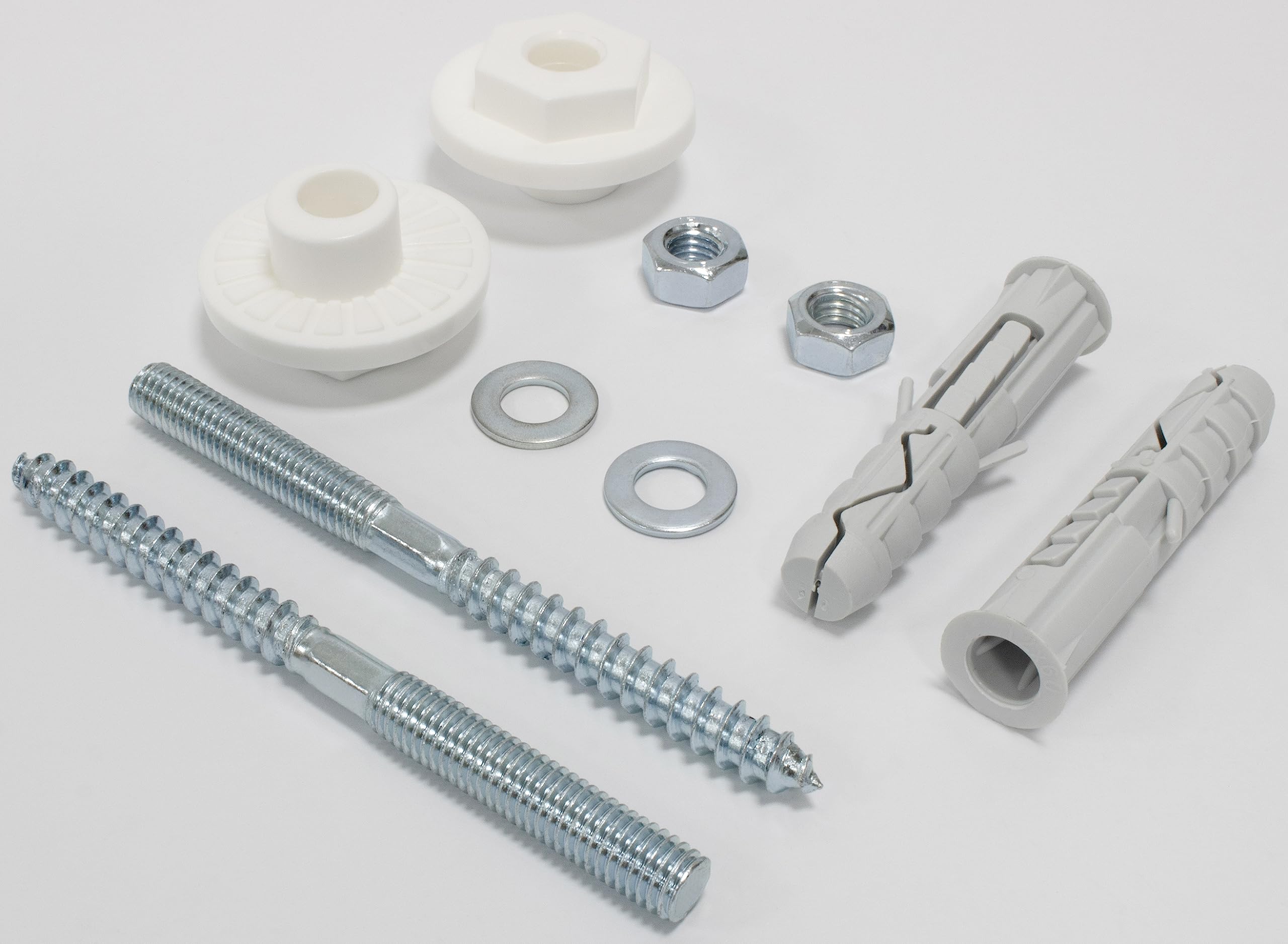 Kit Fissaggio Lavabo Sospeso AERZETIX - Prigionieri M10x140mm E Tasselli Ø14x75mm - Foto 4