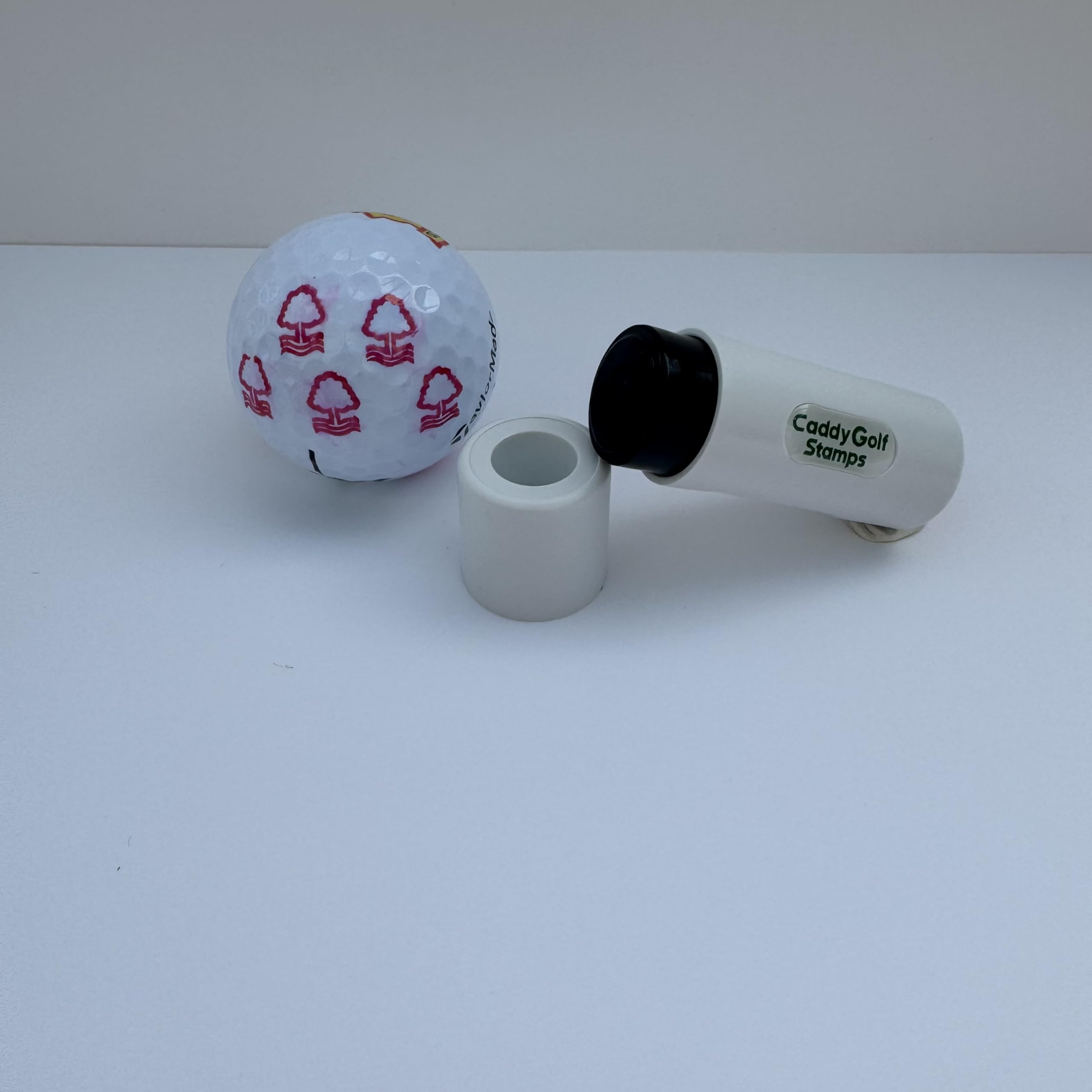 CaddyGolfStamps Nottingham Design Forest Golf Ball Stamper Stamp Marker Personalise your Golf Balls Golf Gift Birthday Gift