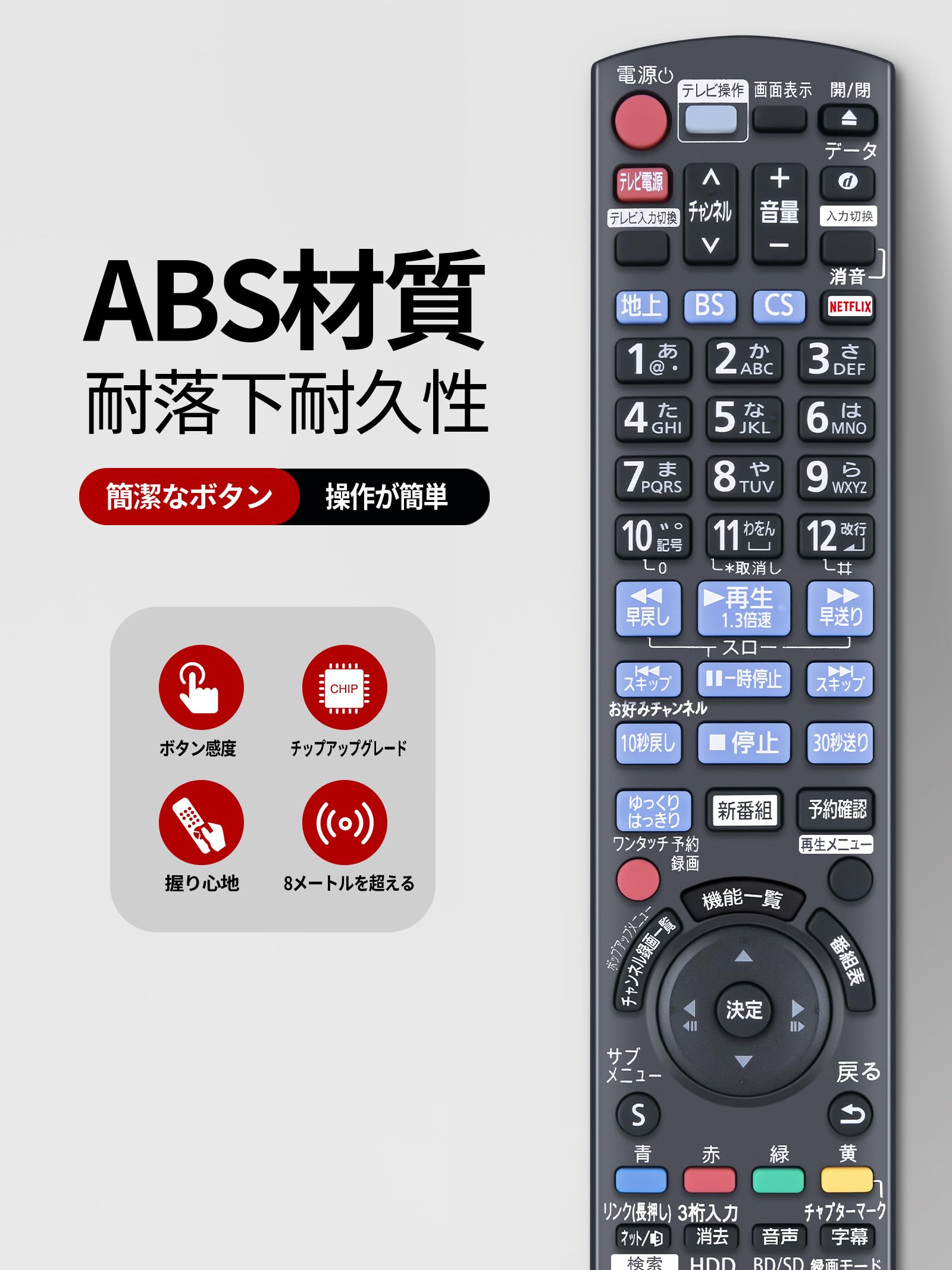 Amazon | ブルーレイレコーダーリモコン N2QAYB001142 パナソニック BD