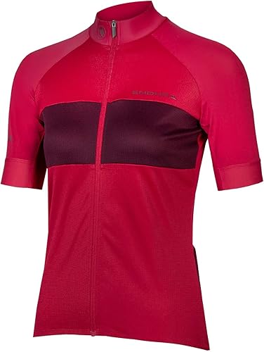 Endura FS260 Maillot de cyclisme à manches courtes pour femme Berry 2020, XS