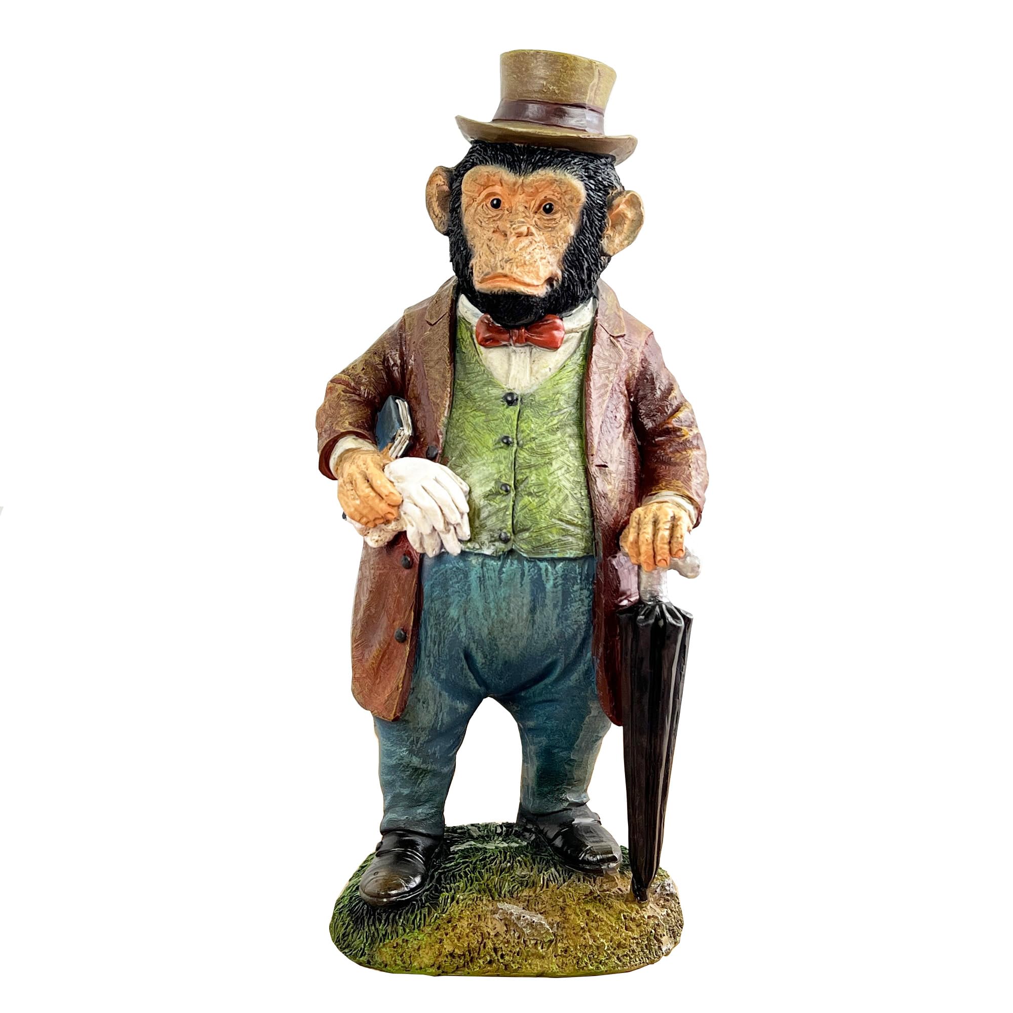 Alfie Francis Men's Black 28Cm Tall English Gentle Monkey Ornat