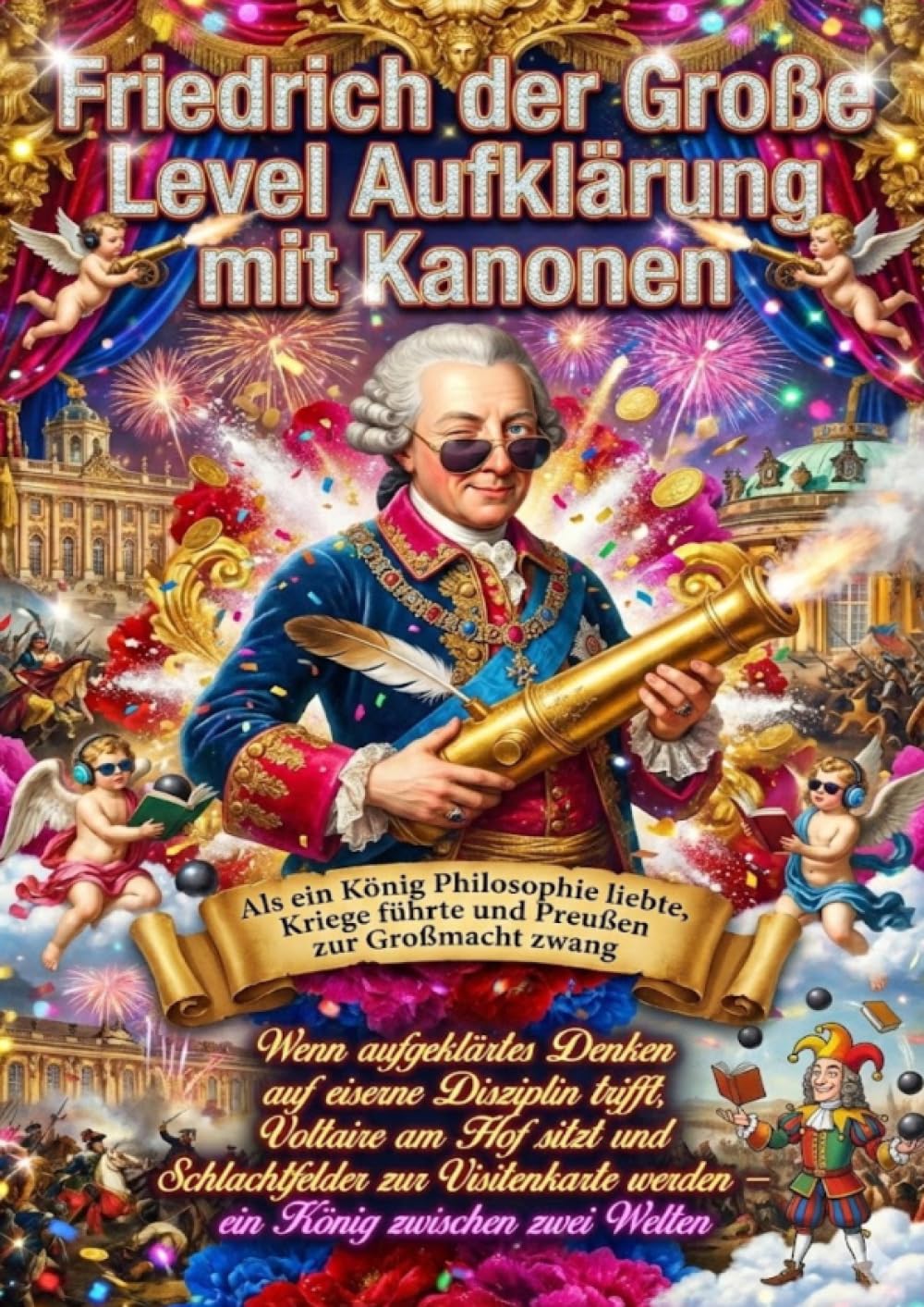 Friedrich der Große Level Aufklärung mit Kanonen: Als ein König Philosophie liebte, Kriege führte und Preußen zur Großmacht zwang