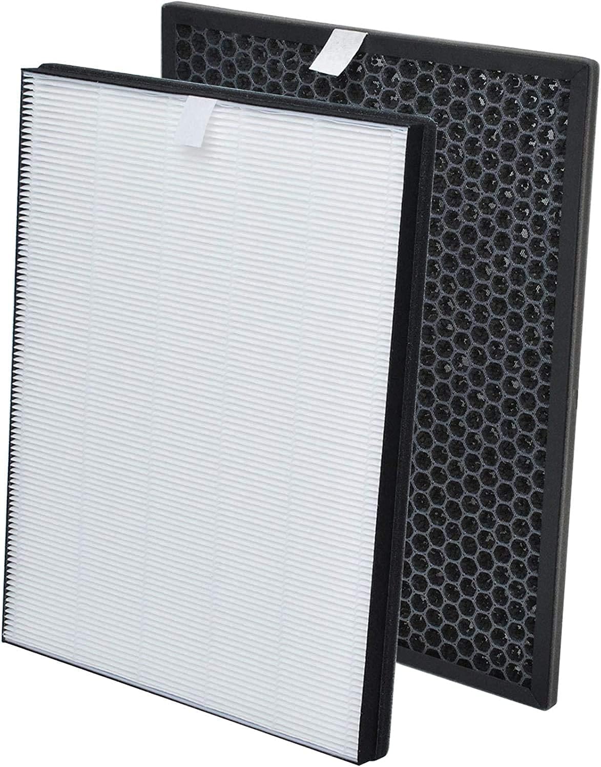 FY1413/40 Active Carbon & FY1410/40 HEPA Replacement Filter Set Compatible with Philips Air Purifier Series 1000 1000i, Replace AC1214 AC1215 AC1217 AC2729(HEPA Filter + Activated Carbon Filter)