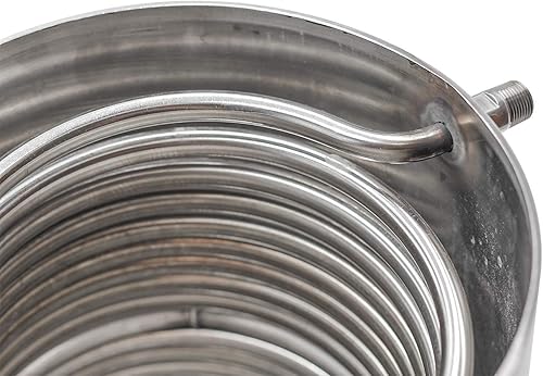 Miniatura 3 de HFS (R) SS 304 bobina de condensación  12" de diámetro con 12" NPT