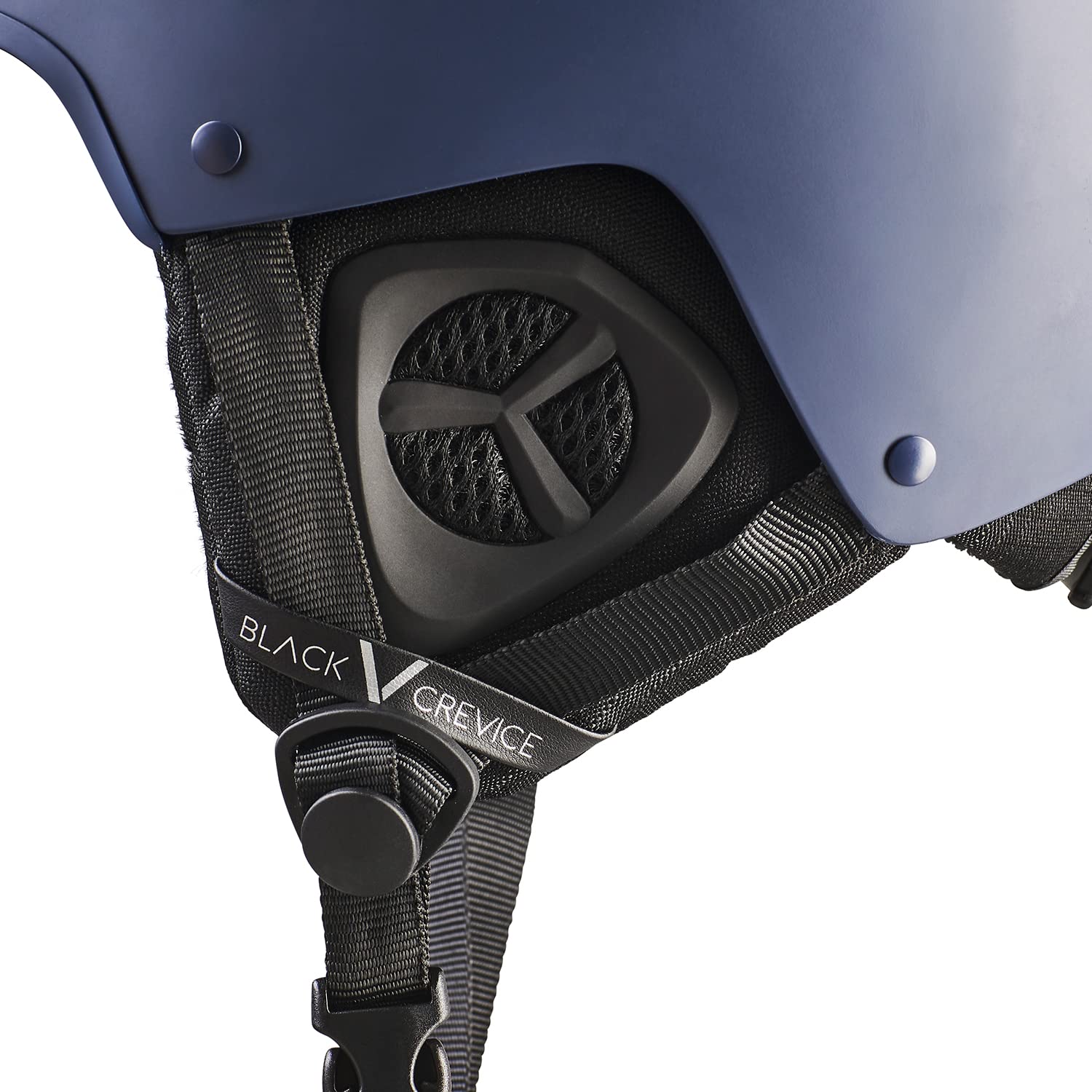 BLACK CREVICE Casco de esquí Gerlos I Casco de esquí Transpirable con Orificios de ventilación I Casco de esquí Unisex I Casco cómodo y Ajustable con sujeción para Gafas de esquí