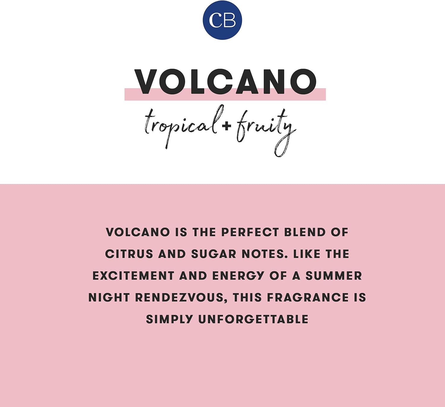 Exclusive Discount 70% Price Capri Blue Jumbo Scented Candle with Glass Candle Holder - Cotton Wick - Luxury Aromatherapy Candle - 48 Oz - Volcano - Blue