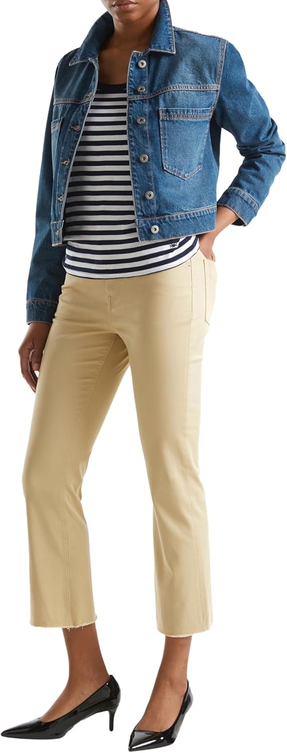 United Colors of Benetton Pantaloni Donna 32 Beige - Immagine 1
