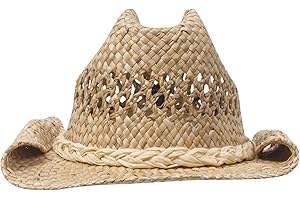 Straw Cowboy Hat: Protect Your Face and Neck from the Sun