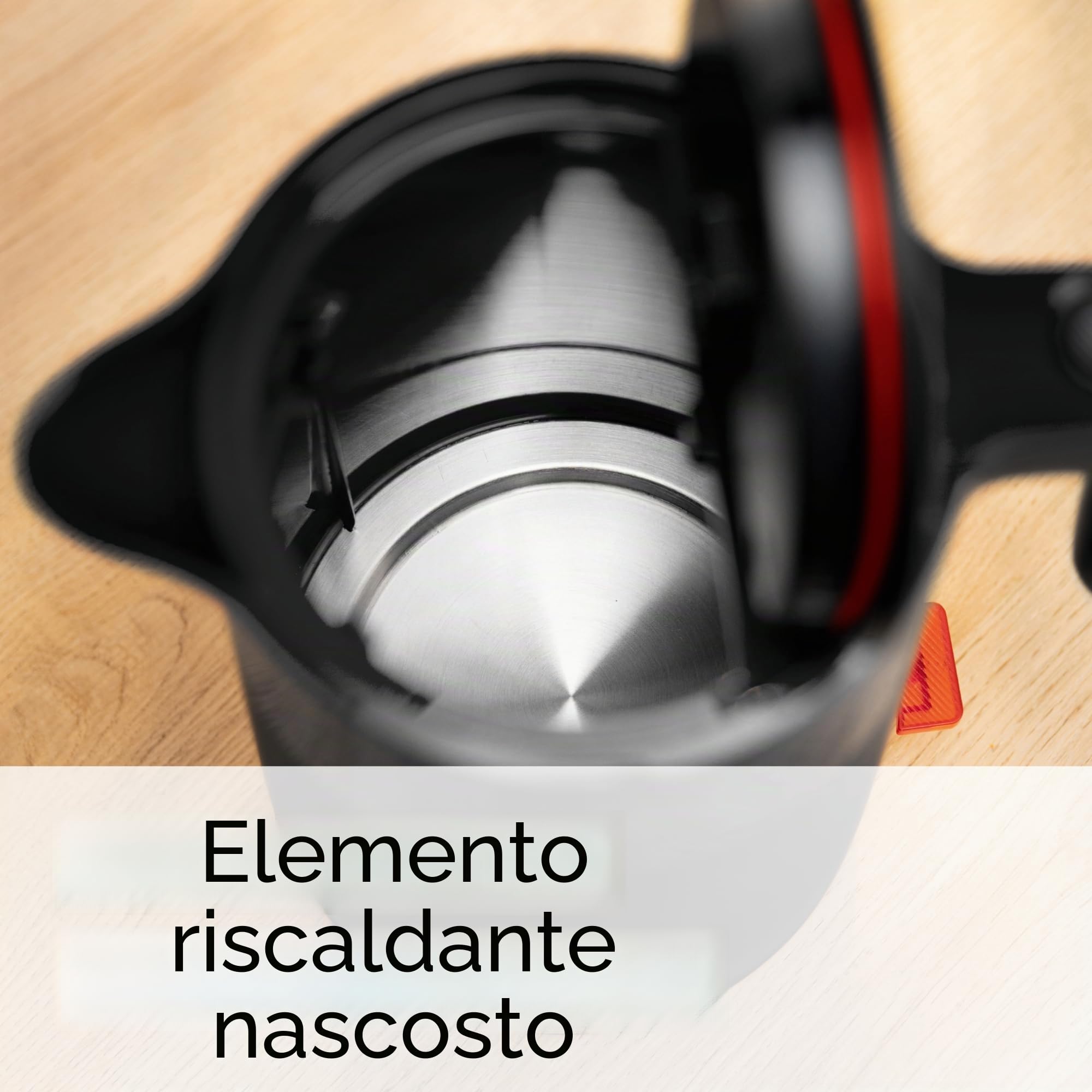Bosch TWK2M163 Bollitore, Capacità 1.7 L, Filtro Anticalcare, Nero