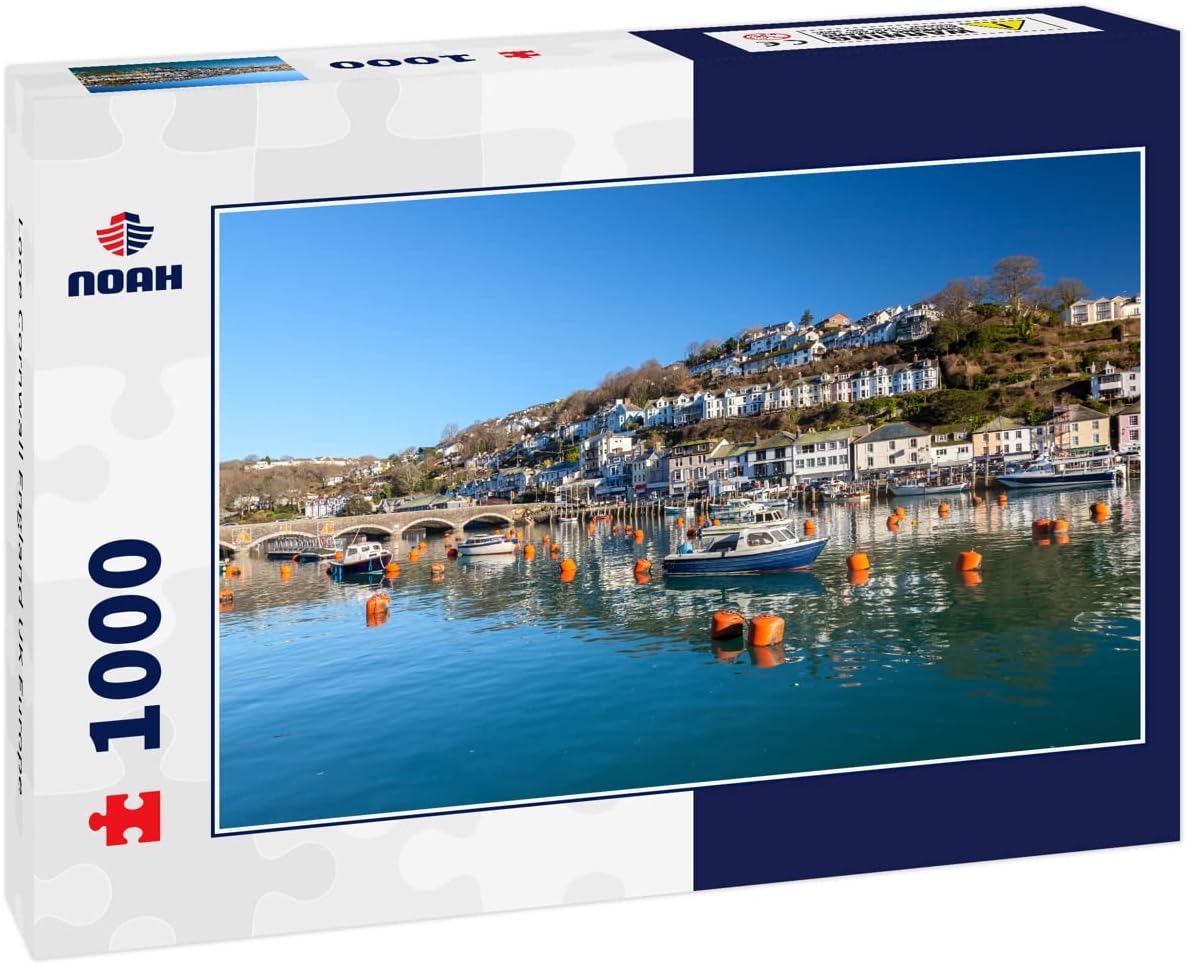 Noah Jigsaw Puzzle Looe Cornwall England UK Europe 1000 Pieces