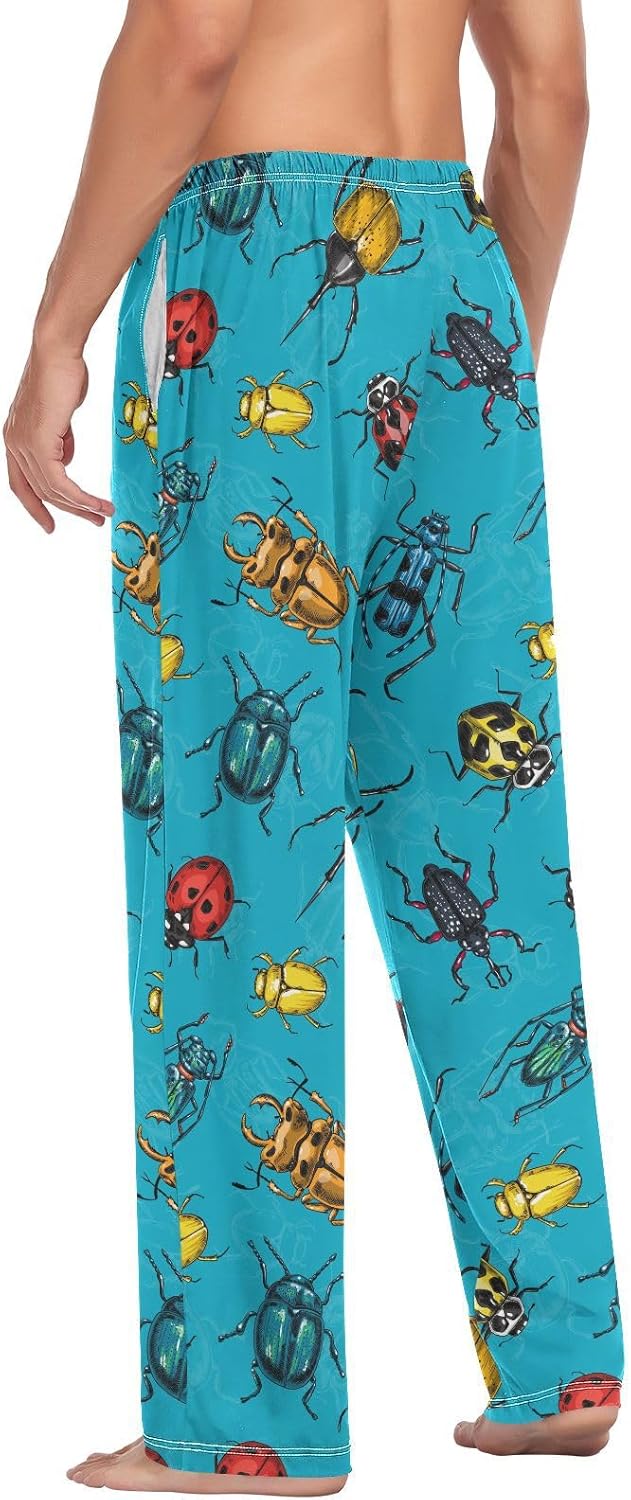 Men's Pajama Pants Super Soft Sleep Lounge Pants Pjs Bottoms with Pockets - Image 5