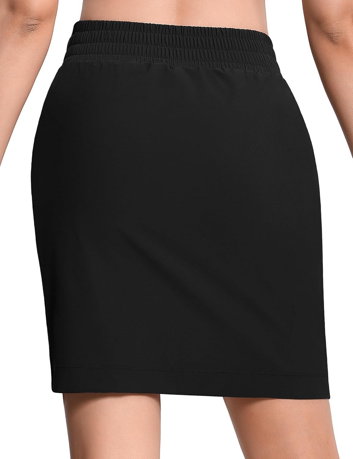 THE GYM PEOPLE Women's Golf Skorts Modest Knee Length Athletic Tennis Skirts Built-in Shorts with 4 Pockets - Image 5