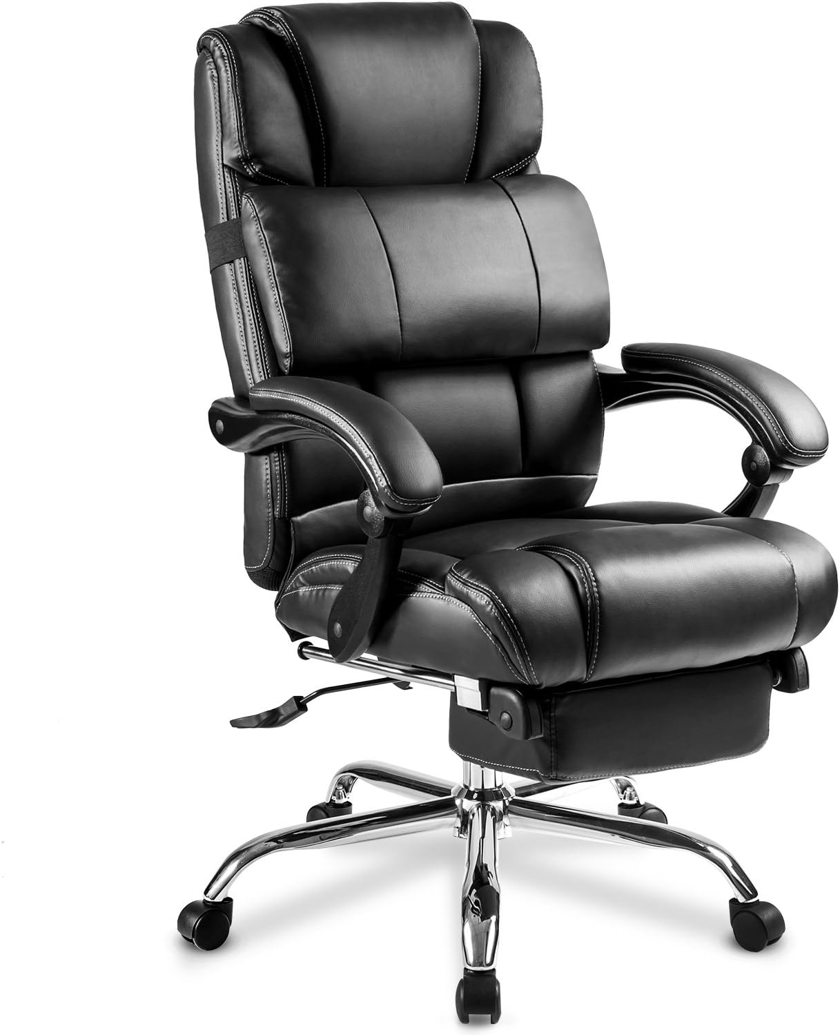 CIATRE High Back 400LBS PU Executive Chair Reclining Office