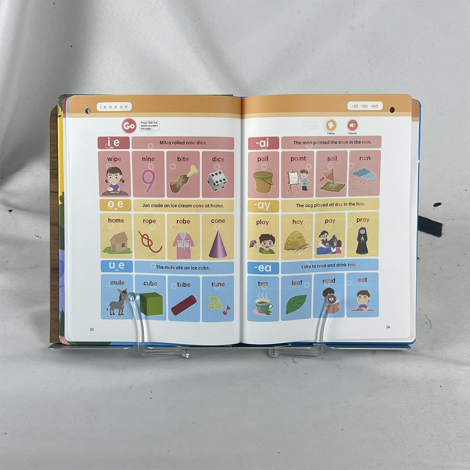 Libro Parlante De Palabras En Inglés Juguete Interactivo de Lectura