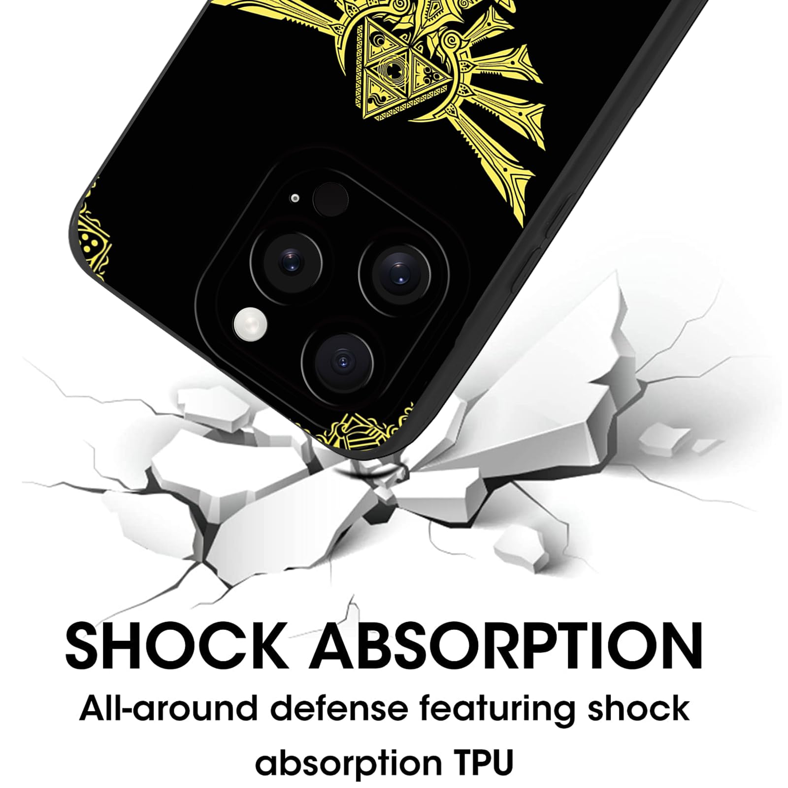 OWKEY Coque Pour IPhone 12|12 Pro, 360 ° Full Body Double Coque Antichoc Housse Protection D