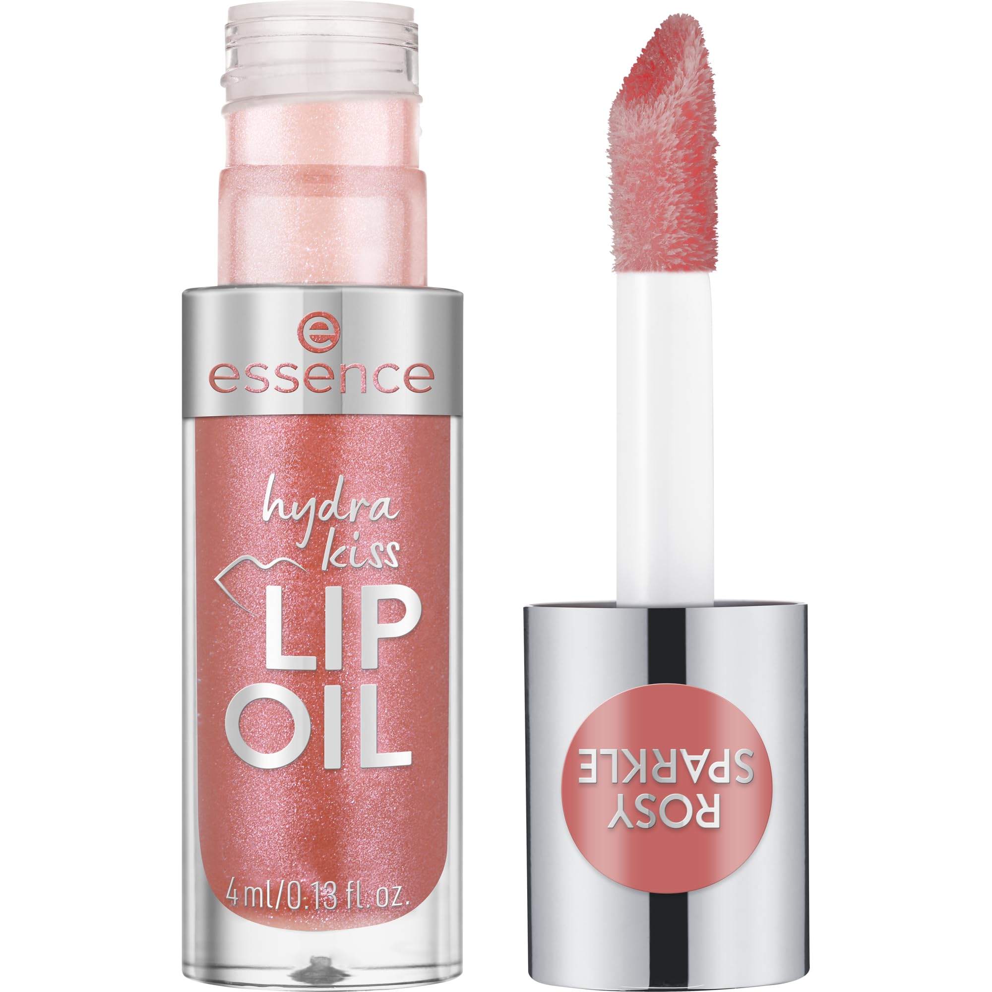 Essence - Hydra Kiss Lip Oil - 11 Rosy Sparkle
