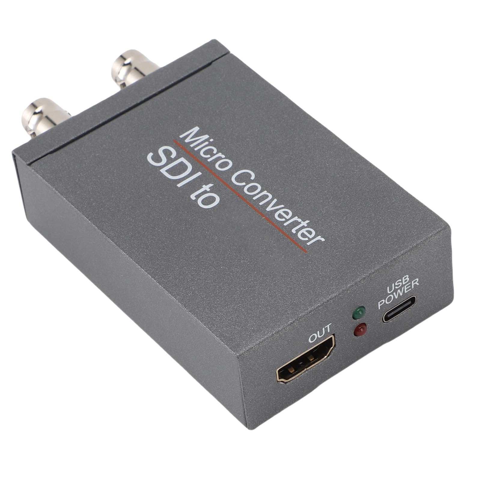 Yinhing Convertitore di Interfaccia Multimediale da SDI a HD Adattatore Video Ad Alta velocità per Fotocamera e Proiettore SDI Supporta Risoluzioni 720P/1080P Trasmissione Efficiente Ampia