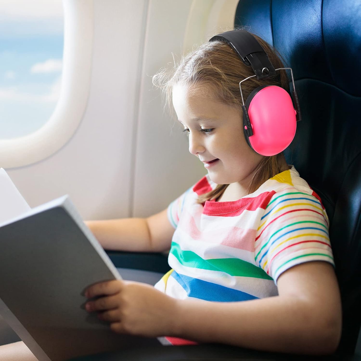 Yunsailing 9 Pack Kids Ear Protection Earmuffs 29db Noise Canceling Adjustable Ear Muffs Noise Reduction Headphones Protection Sound Proof Earmuffs for Toddler Baby Shooting Football Concerts - Image 6