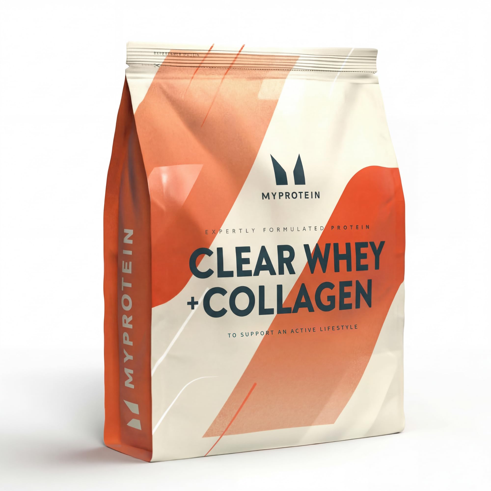 Myprotein Clear Whey Protein + Kollagen | Himbeerlimonade - 1 kg (40 Portionen) | Proteinpulver in Saftform mit hydrolysiertem Collagen und Vitamin C | 21 g Protein | Fettarmer Fitnessdrink
